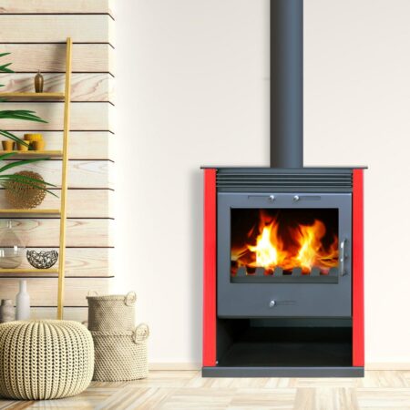 Estufa de leña - BELLEZA RUBIN - 13kW