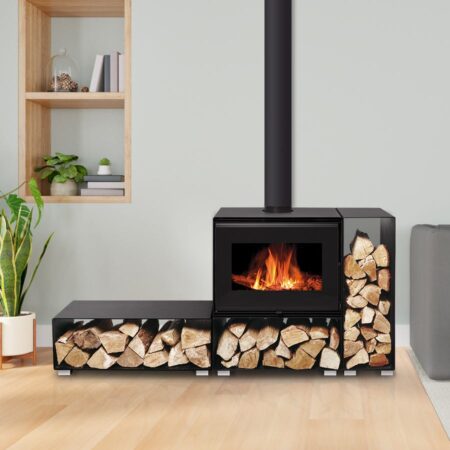 Estufa de leña - BELLEZA ROMA - 10,2kW